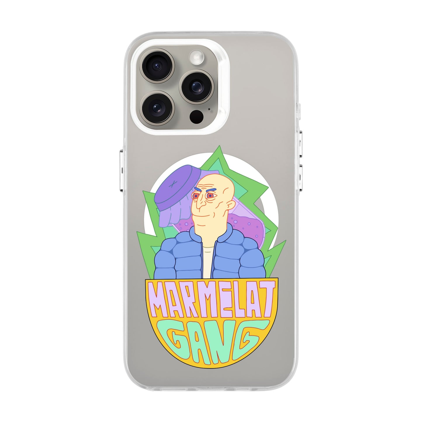MARMELAT GANG-iPhone 15 Pro Max Hold Kılıf MagSafe Özellikli