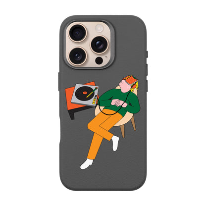 LAZY SUNDAY AFTERNOON-iPhone 16 Pro Leather Premium Kılıf MagSafe Özellikli