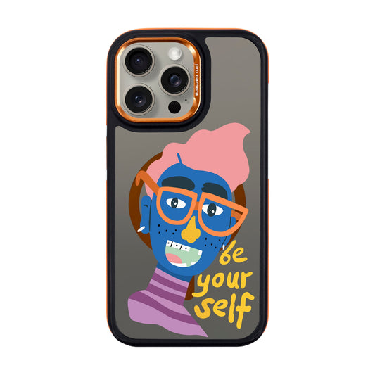 BE YOUR SELF-iPhone 15 Pro Max Dark Kılıf MagSafe Özellikli