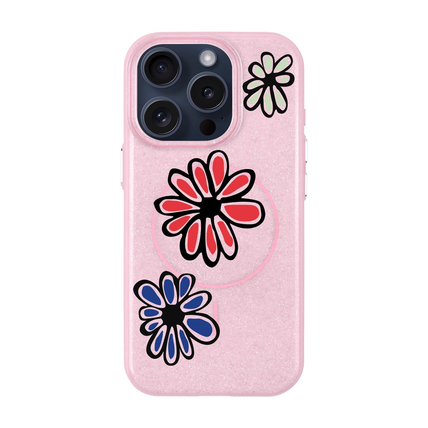 FLORIST-iPhone 15 Pro Radiant Kılıf MagSafe Özellikli