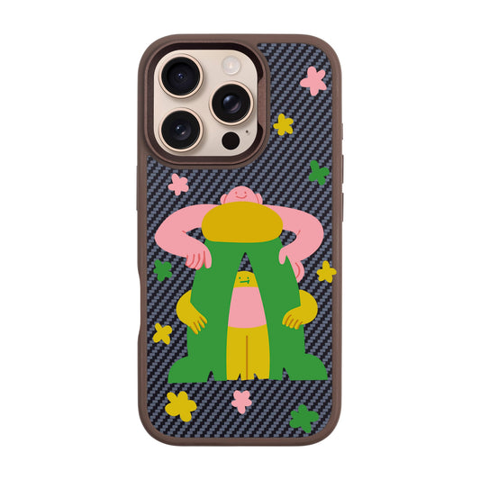 PARENT-iPhone 16 Pro Plaid Kılıf MagSafe Özellikli