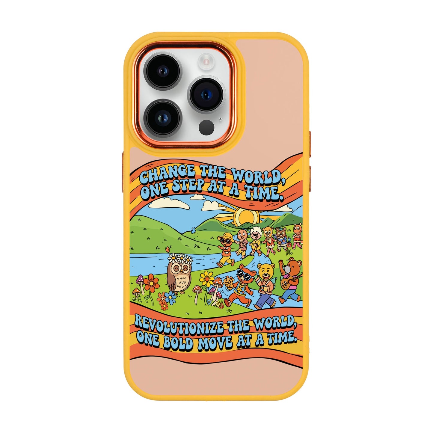 CHANGE THE WORLD-iPhone 14 Pro Proof Kılıf