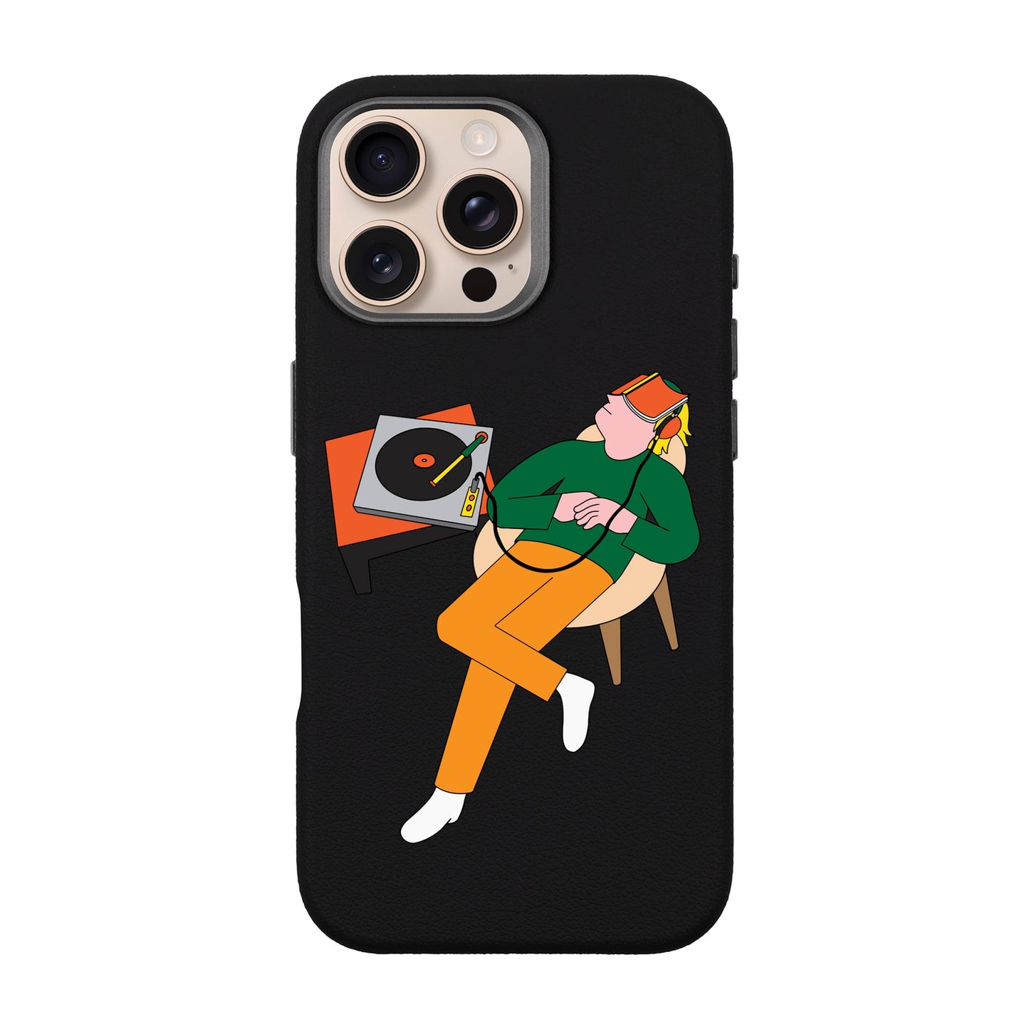 LAZY SUNDAY AFTERNOON-iPhone 16 Pro Max Leather Premium Kılıf MagSafe Özellikli