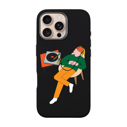 LAZY SUNDAY AFTERNOON-iPhone 16 Pro Max Leather Premium Kılıf MagSafe Özellikli