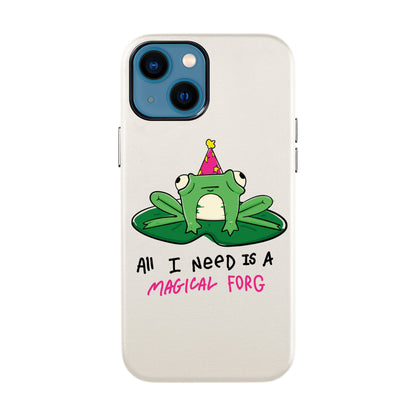 FORG-iPhone 14 Leather Kılıf