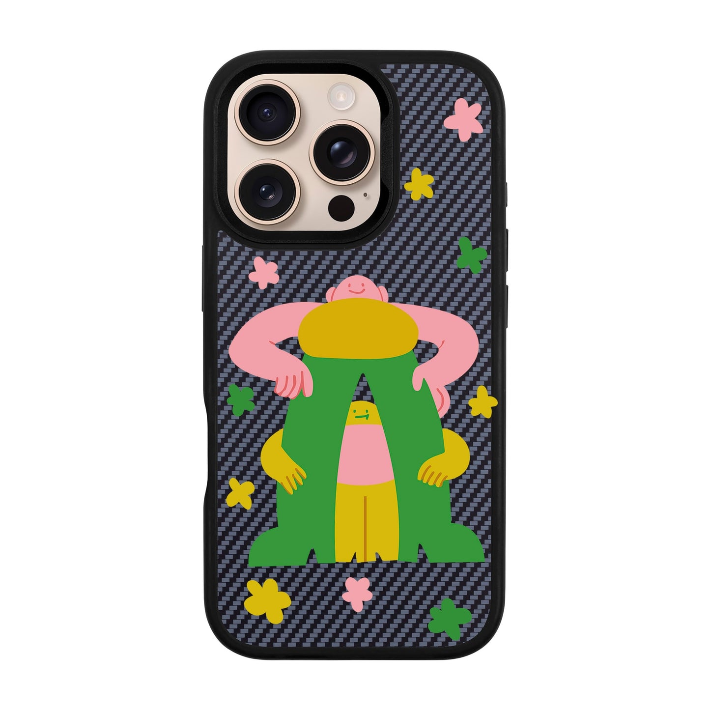 PARENT-iPhone 16 Pro Plaid Kılıf MagSafe Özellikli