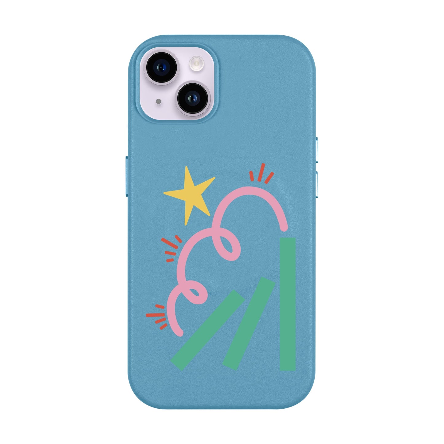 DOMINO-iPhone 14 Plus Leather Kılıf MagSafe Özellikli