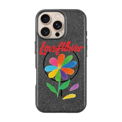 LOVE FLOWER-iPhone 16 Pro Max Radiant Kılıf MagSafe Özellikli