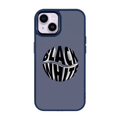 BLACK WHITE-iPhone 14 Plus Proof Kılıf