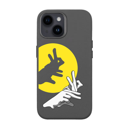 BUNNY-iPhone 14 Leather Premium Kılıf MagSafe Özellikli