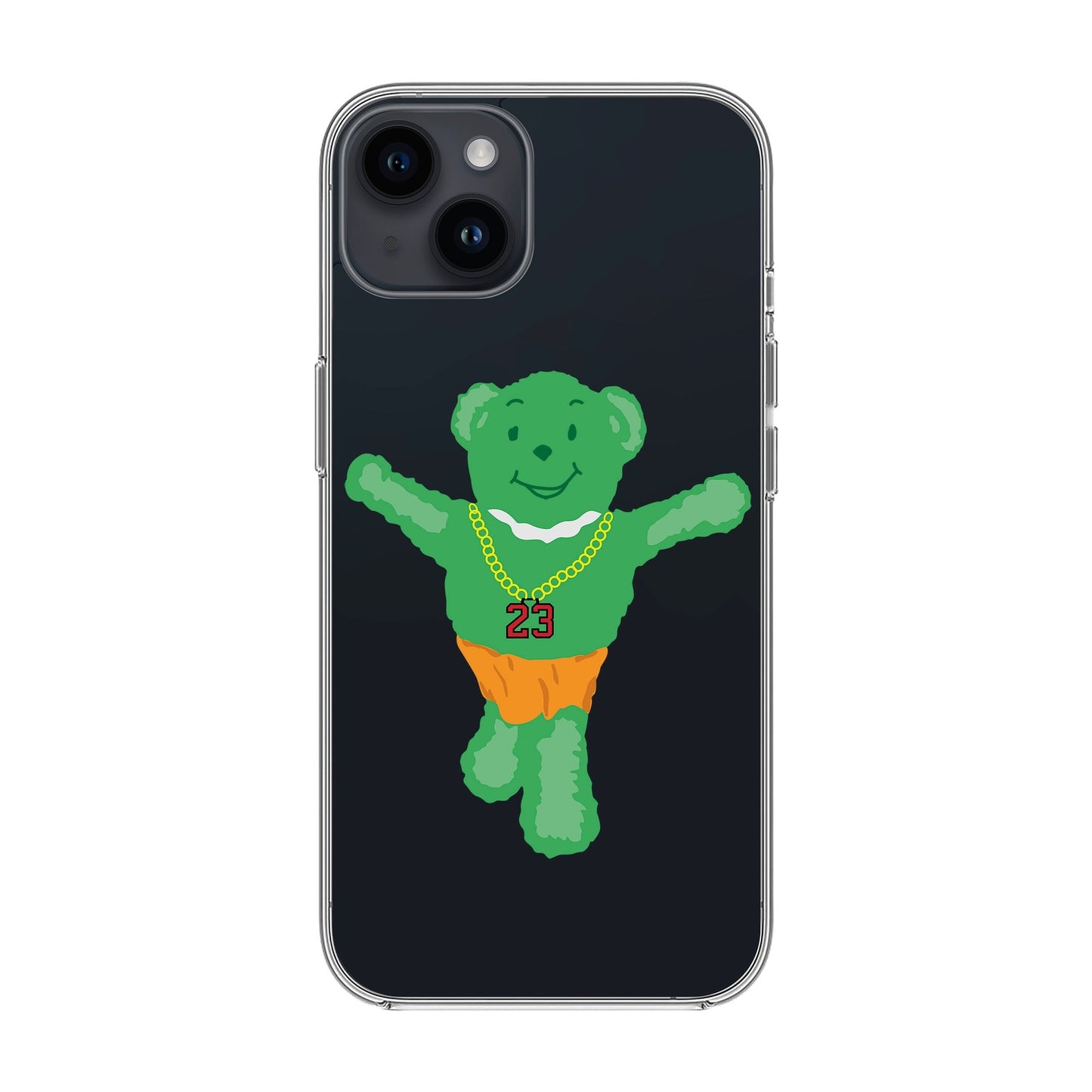 GREEN BEAR-iPhone 14 Plus Solid Kılıf