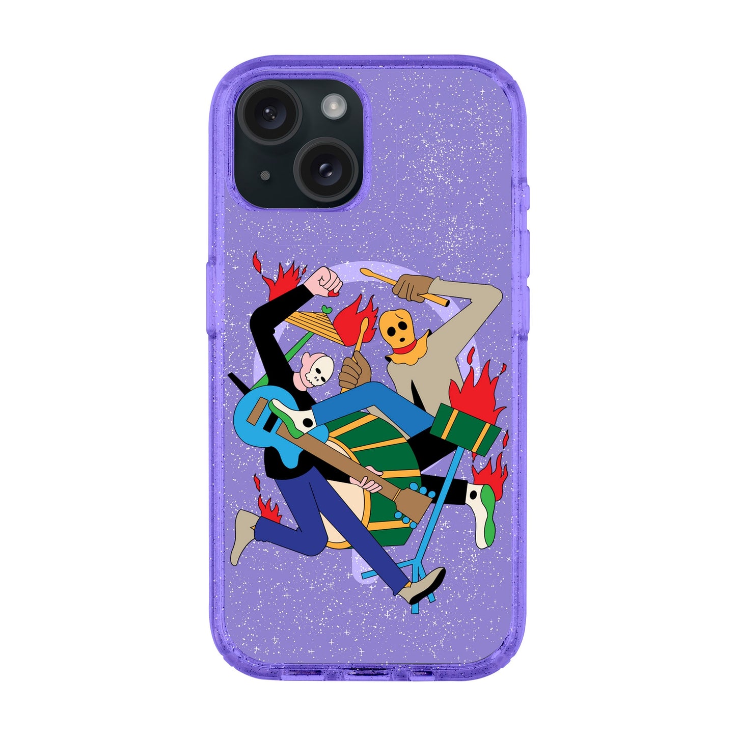 MONSTER MASH-iPhone 15 Plus Shiny Kılıf MagSafe Özellikli