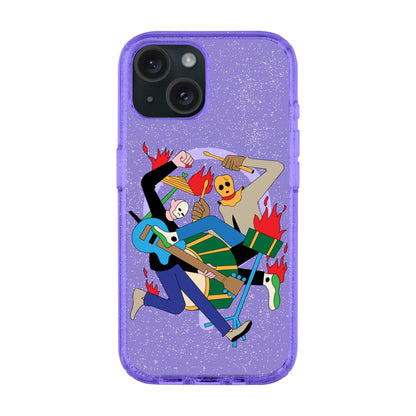 MONSTER MASH-iPhone 15 Plus Shiny Kılıf MagSafe Özellikli