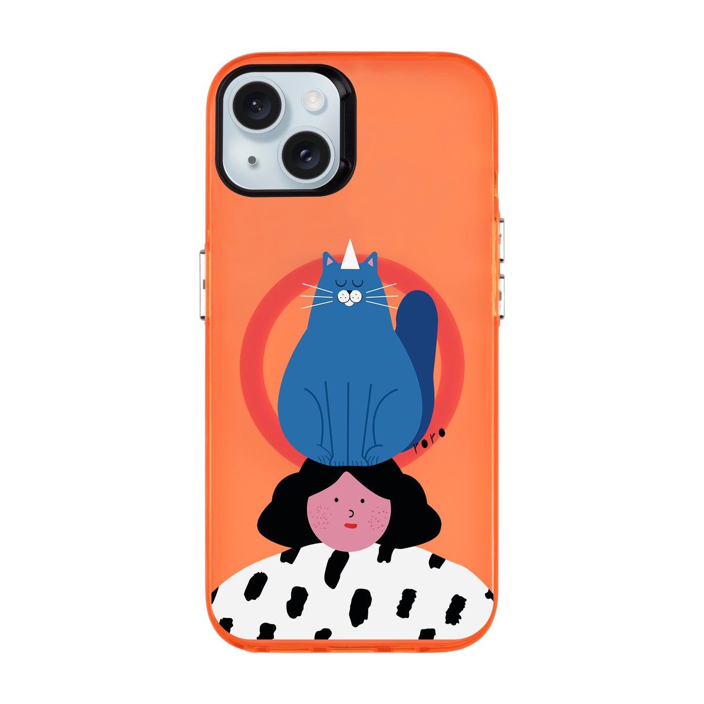 NAUGHTY CAT-iPhone 15 Plus Hold Kılıf MagSafe Özellikli
