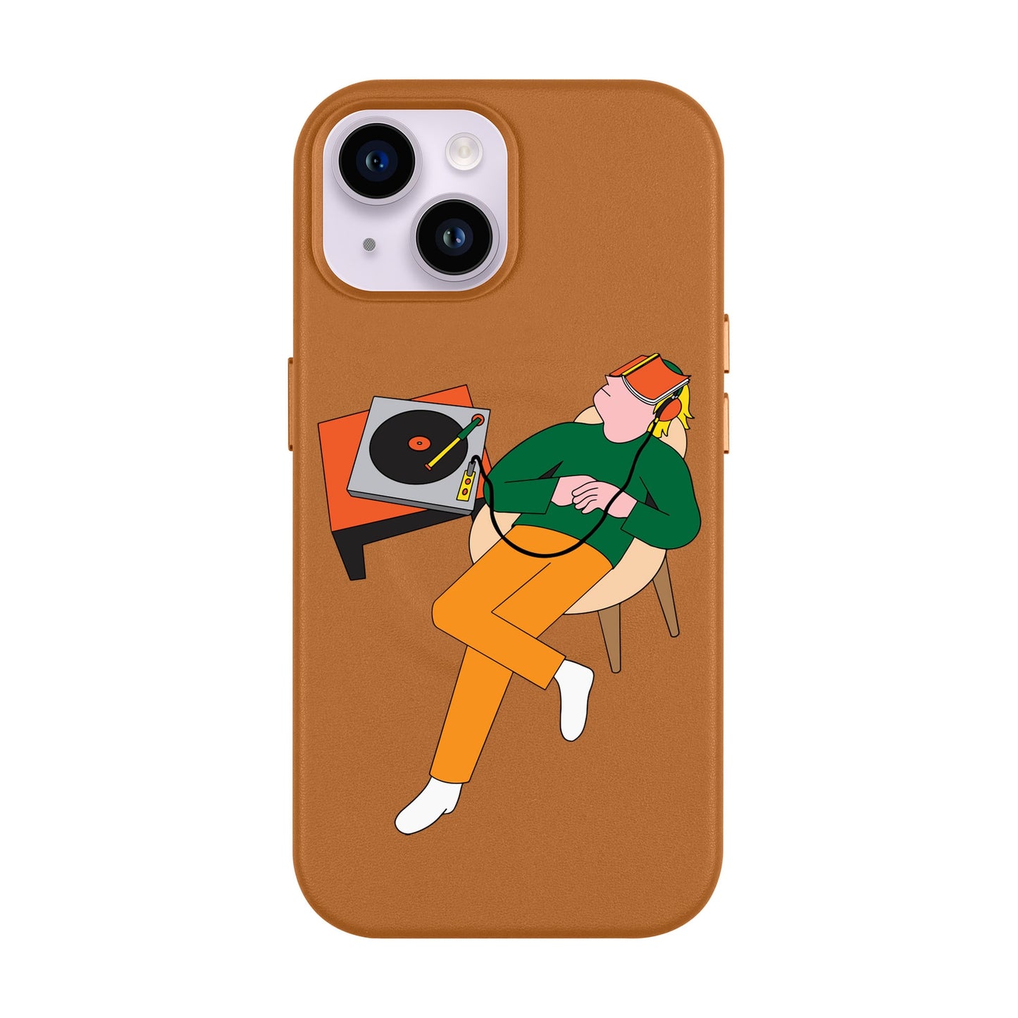 LAZY SUNDAY AFTERNOON-Leather Kılıf MagSafe Özellikli - iPhone 13