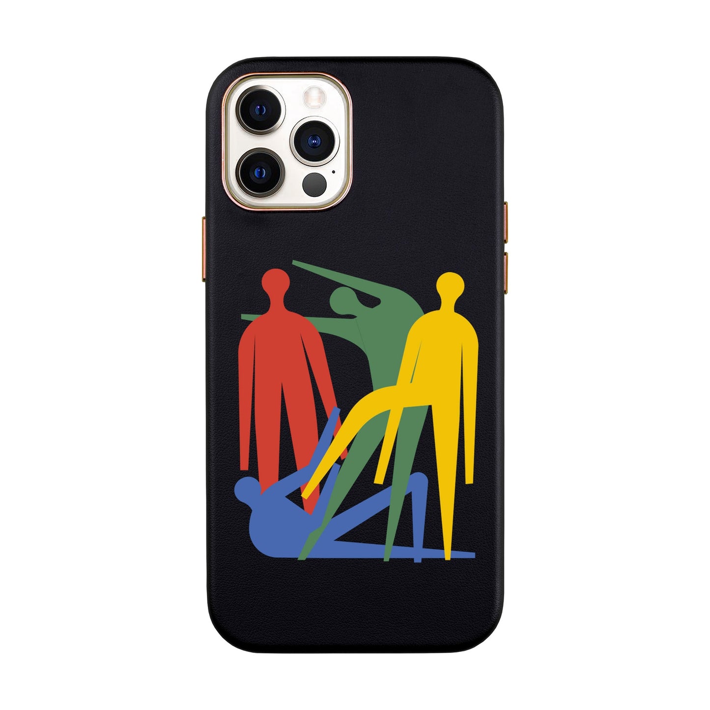 MANBOS-iPhone 11 Pro Max Leather Kılıf
