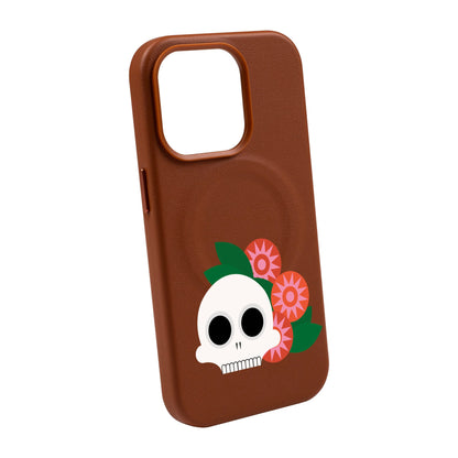 MEMENTO BLOOM-iPhone 14 Pro Max Leather Kılıf MagSafe Özellikli