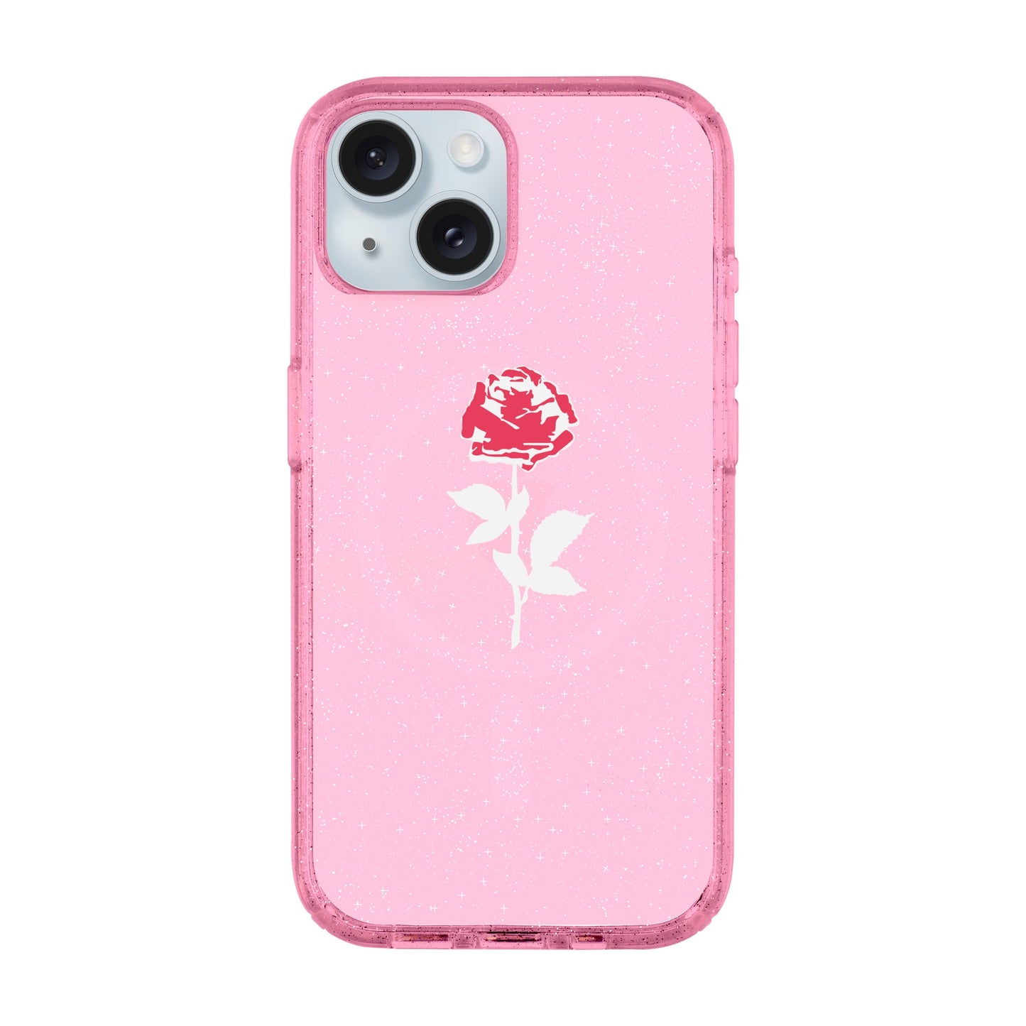 NATUREL ROSE-iPhone 14 Plus Shiny Kılıf MagSafe Özellikli
