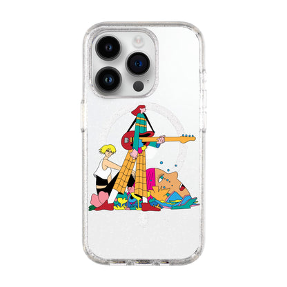HER BAND-iPhone 14 Pro Shiny Kılıf MagSafe Özellikli