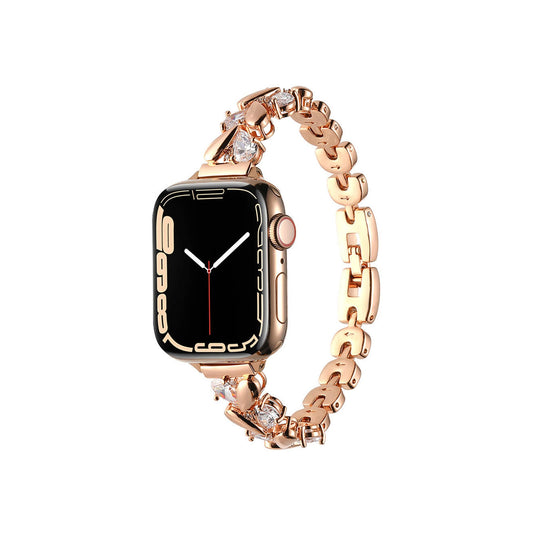 Apple Watch Jewel Kordon-Rose Gold