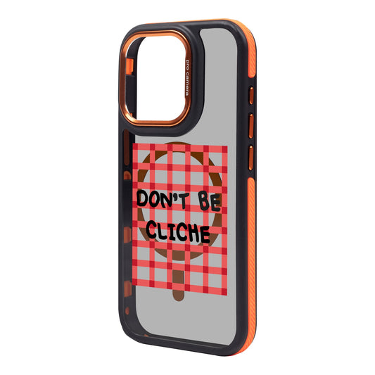 DON'T BE CLICHE-iPhone 15 Pro Max Dark Kılıf MagSafe Özellikli