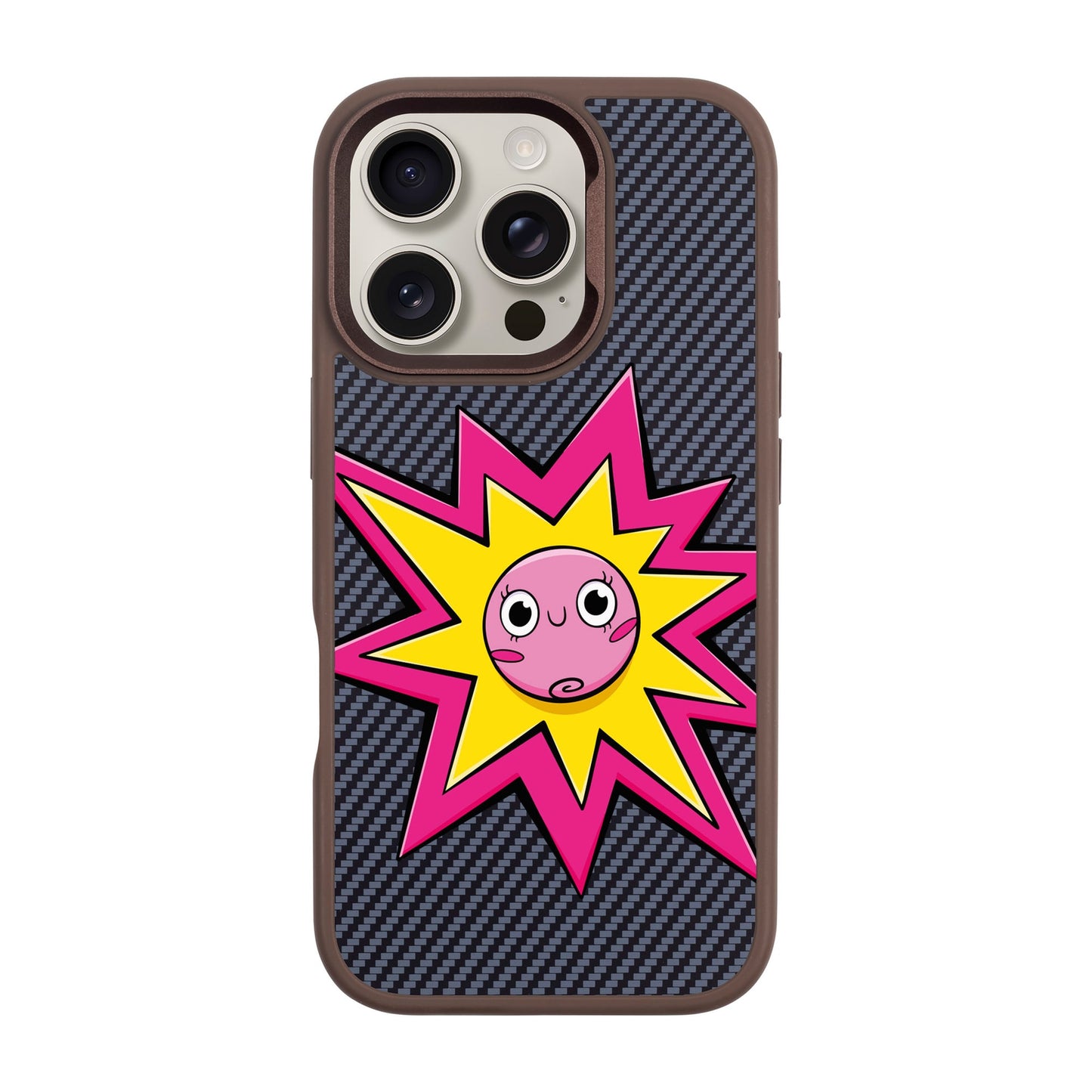 POP PRINCESSES-iPhone 16 Pro Plaid Kılıf MagSafe Özellikli