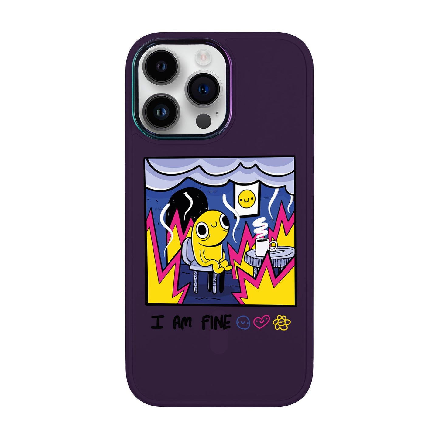 I AM FINE-iPhone 14 Pro Max Vigor Kılıf MagSafe Özellikli