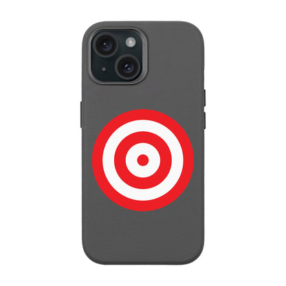 BULL'S EYE-iPhone 15 Leather Premium Kılıf MagSafe Özellikli