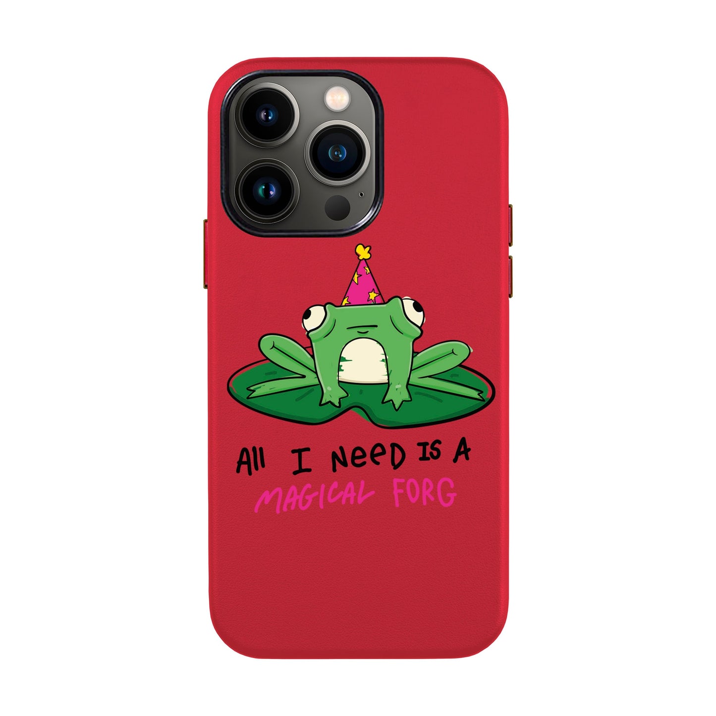 FORG-iPhone 13 Pro Max Leather Kılıf