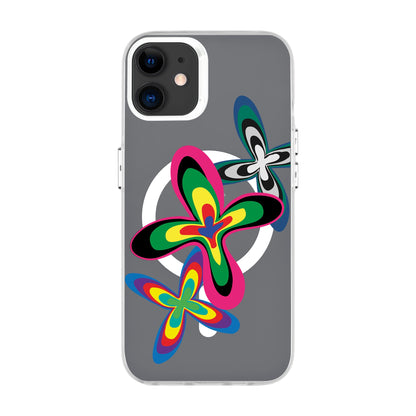 COLOR FLOWER-iPhone 11 Hold Kılıf MagSafe Özellikli