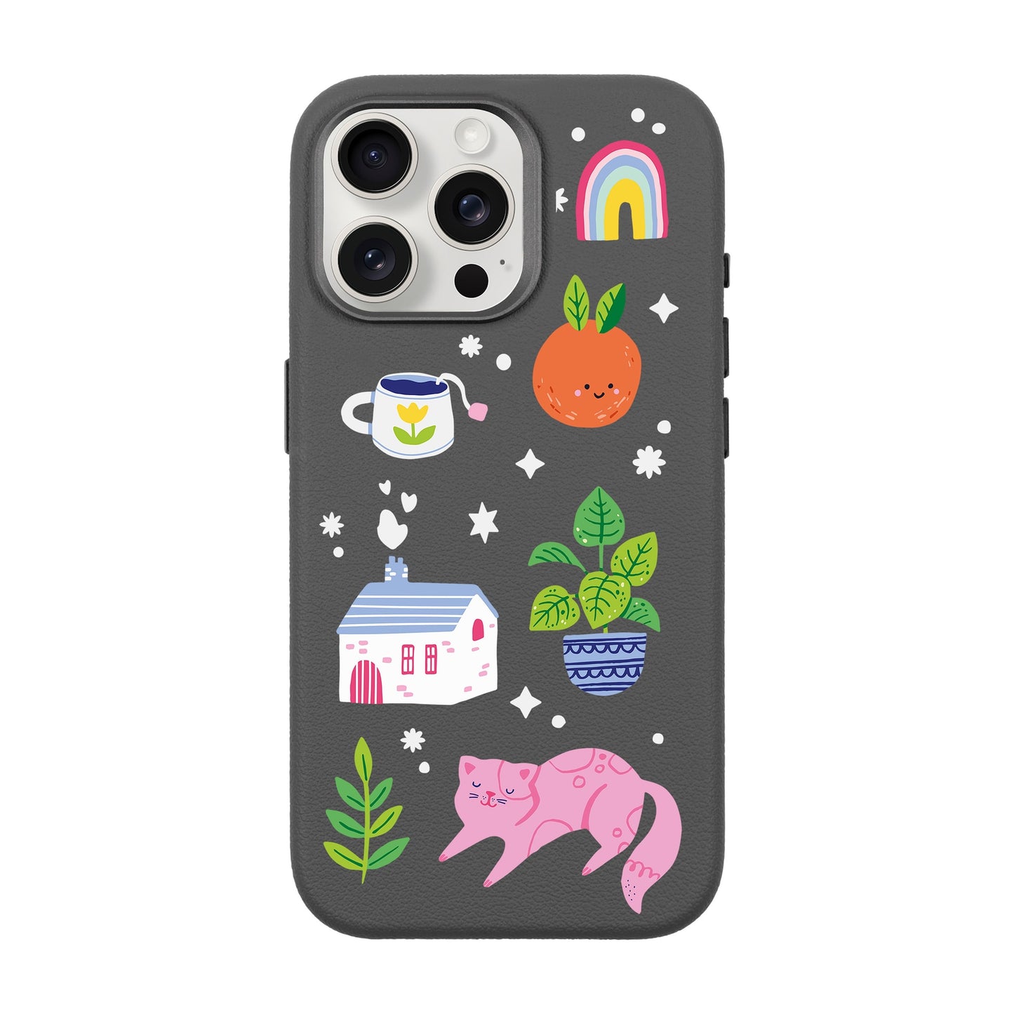 FRESH SPRING-iPhone 15 Pro Max Leather Premium Kılıf MagSafe Özellikli