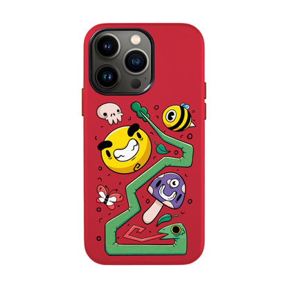 NADUR-iPhone 13 Pro Max Leather Kılıf