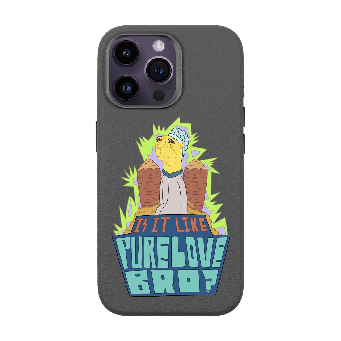 PURE LOVE-iPhone 14 Pro Max Leather Premium Kılıf MagSafe Özellikli