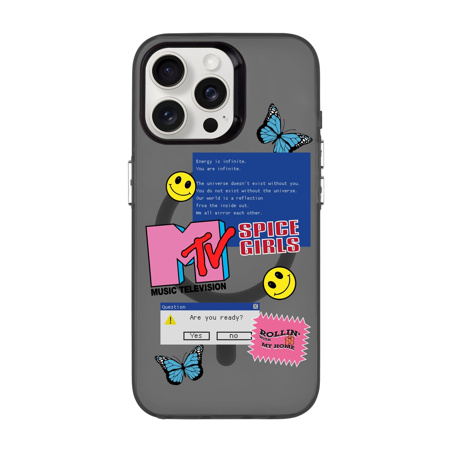 ARE YOU READY-iPhone 15 Pro Max Hold Kılıf MagSafe Özellikli