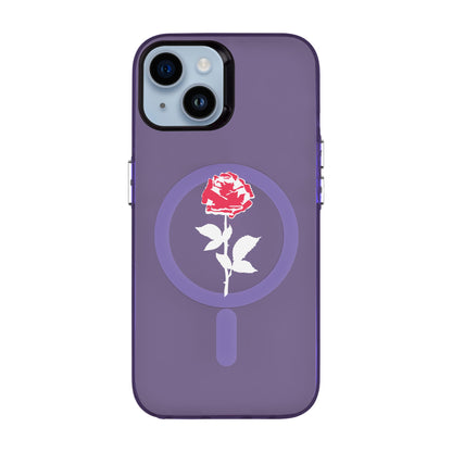 NATUREL ROSE-iPhone 14 Hold Kılıf MagSafe Özellikli