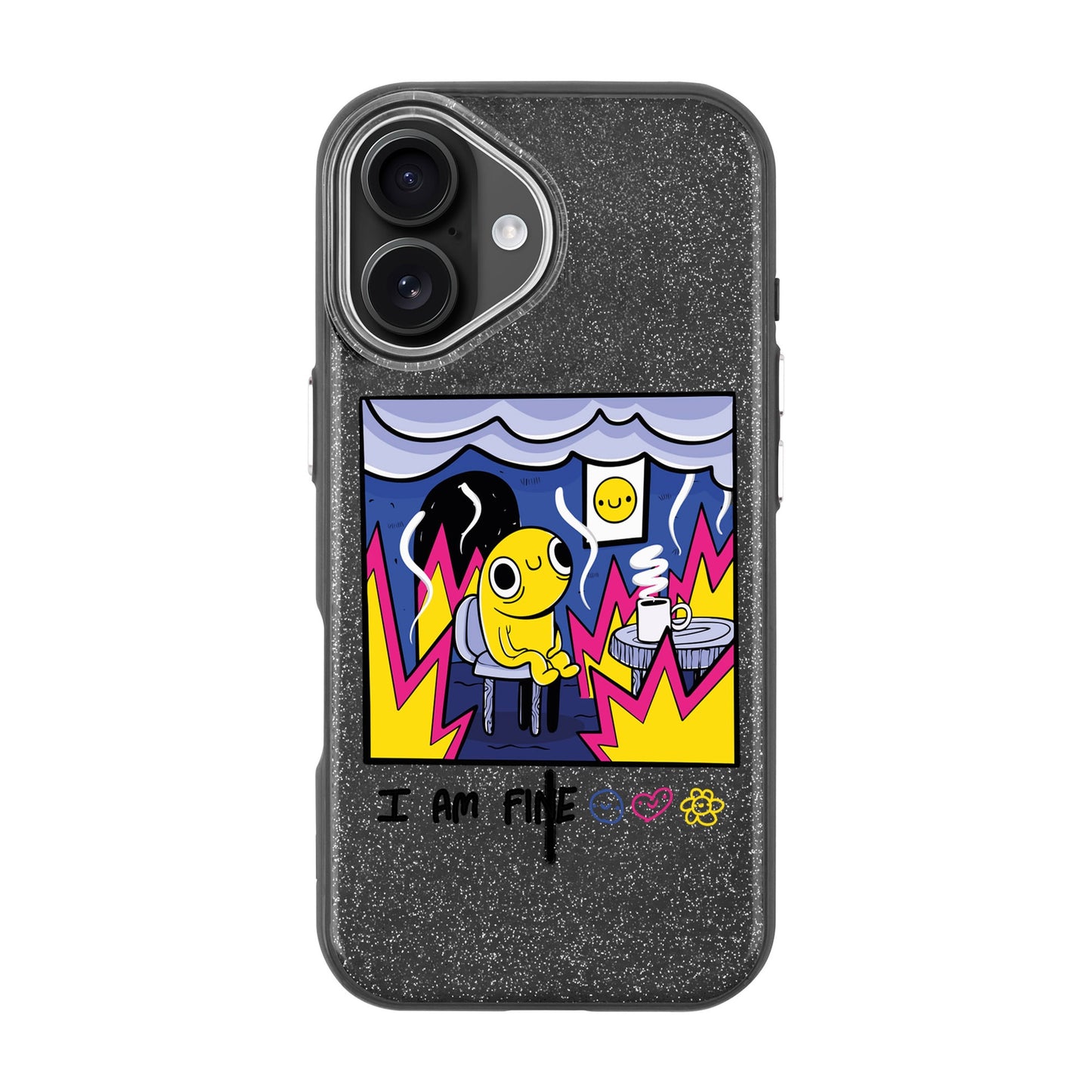 I AM FINE-iPhone 16 Radiant Kılıf MagSafe Özellikli