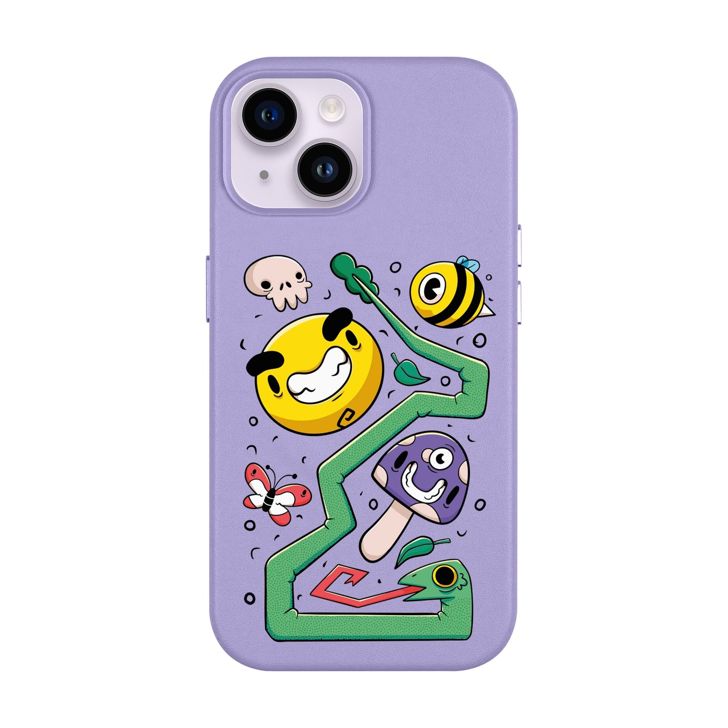 NADUR-Leather Kılıf MagSafe Özellikli - iPhone 13