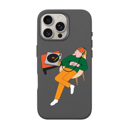 LAZY SUNDAY AFTERNOON-iPhone 16 Pro Max Leather Premium Kılıf MagSafe Özellikli
