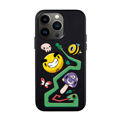 NADUR-iPhone 13 Pro Max Leather Kılıf