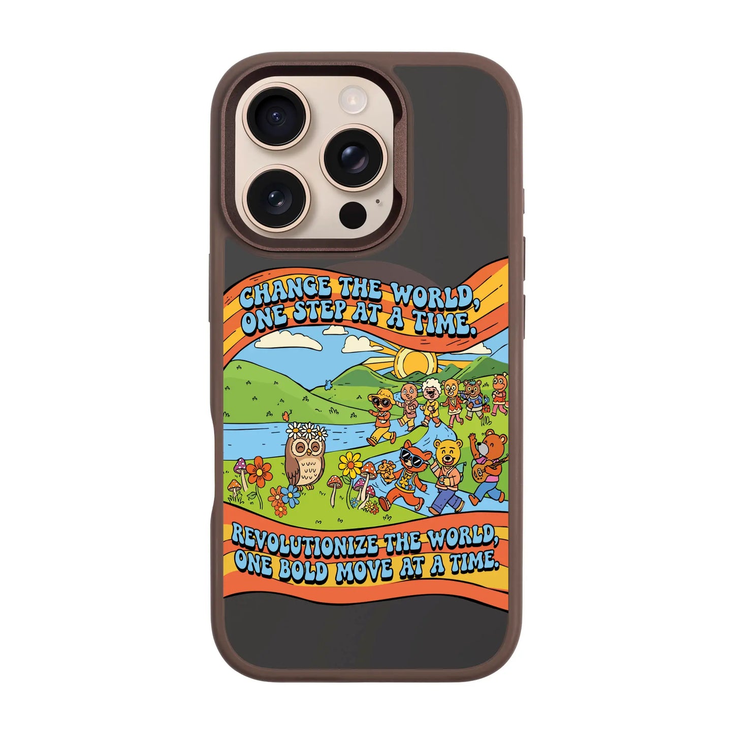 CHANGE THE WORLD-iPhone 16 Pro Rise Kılıf MagSafe Özellikli