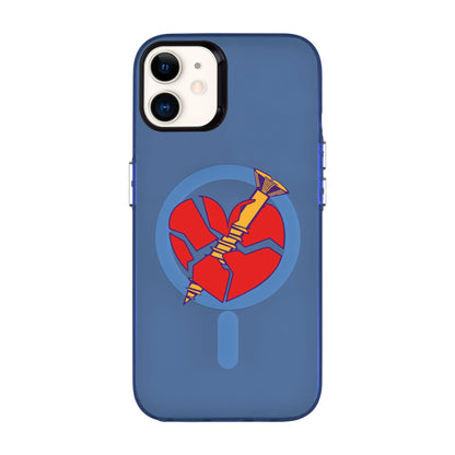 BROKEN HEART-iPhone 11 Hold Kılıf MagSafe Özellikli