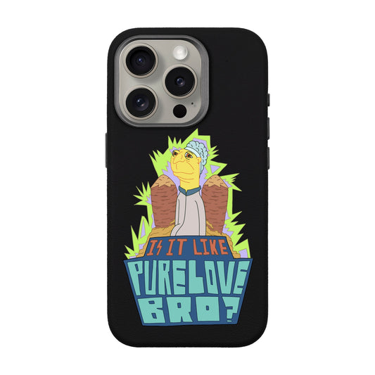 PURE LOVE-iPhone 15 Pro Leather Premium Kılıf MagSafe Özellikli