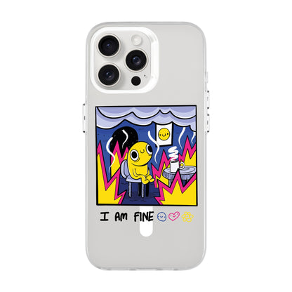 I AM FINE-iPhone 15 Pro Max Hold Kılıf MagSafe Özellikli