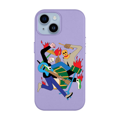 MONSTER MASH-Leather Kılıf MagSafe Özellikli - iPhone 13