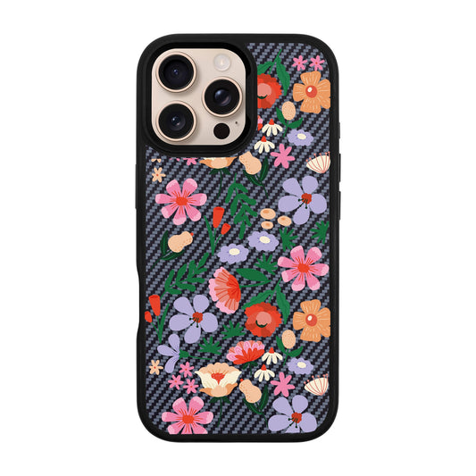 GRACIOUS-iPhone 16 Pro Max Plaid Kılıf MagSafe Özellikli