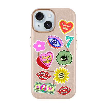 HM STICKERS-iPhone 14 Radiant Kılıf MagSafe Özellikli