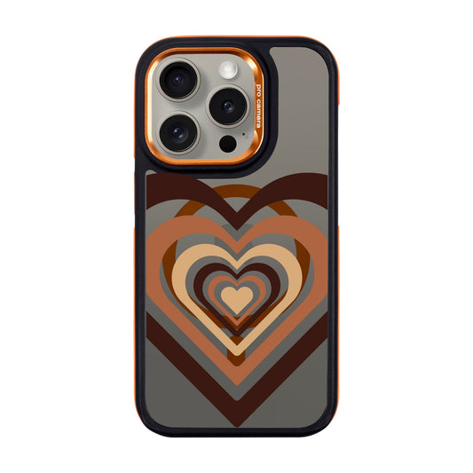 HEART-iPhone 15 Pro Dark Kılıf MagSafe Özellikli