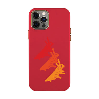 BUNNY MARCH-iPhone 11 Pro Max Leather Kılıf