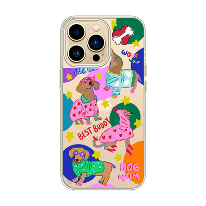 DOG MOM-iPhone X / Xs Solid Kılıf