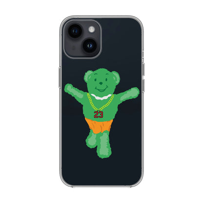 GREEN BEAR-iPhone 14 Solid Kılıf
